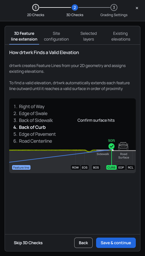 DRTWRK Grading settings