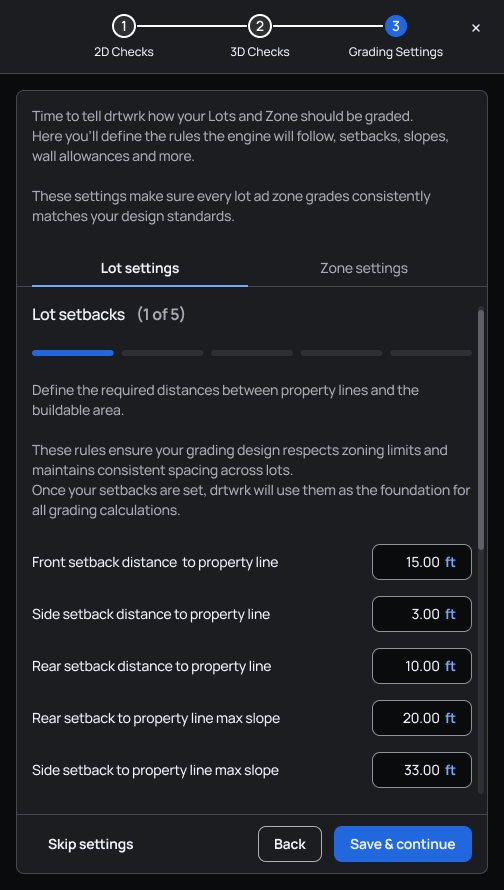 DRTWRK Optimization priorities
