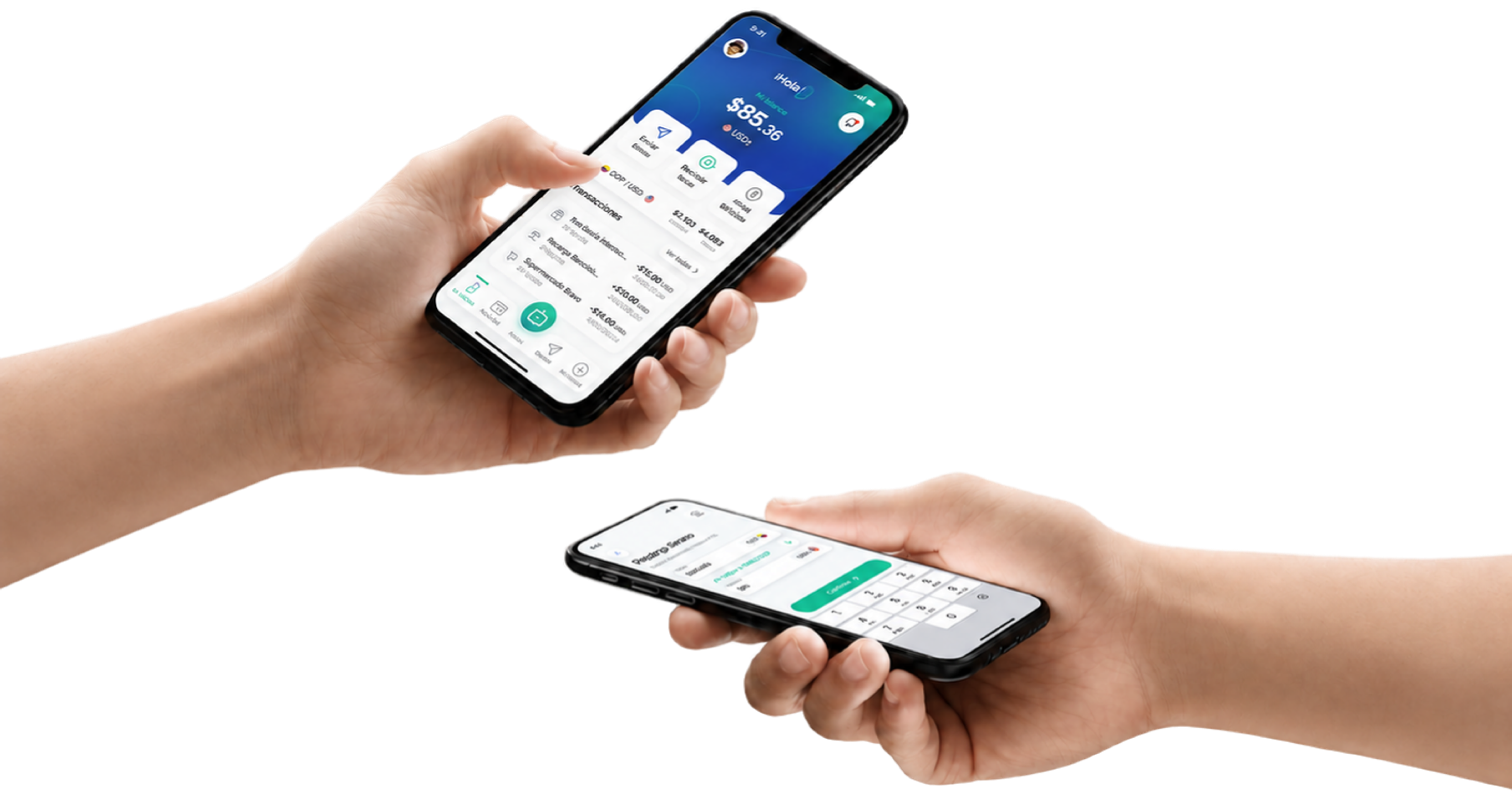 Wedi multi-currency digital wallet — product preview